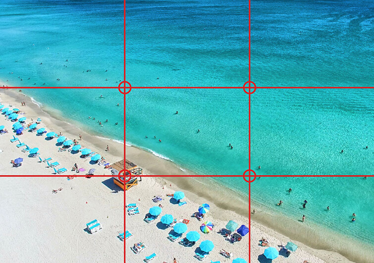 Understand the rule of thirds